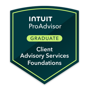 Intuit ProAdvisor — Client Advisory Services Foundations Graduate